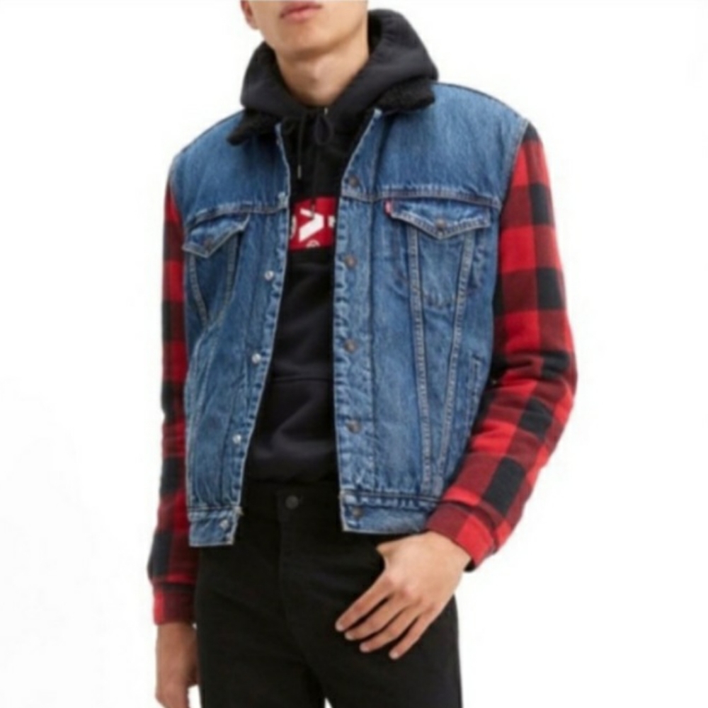Levi's premium end roll type II hybrid jacket